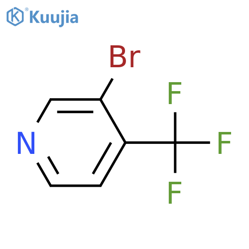 3-Bromo-4-(trifluoromethyl)pyridine structure