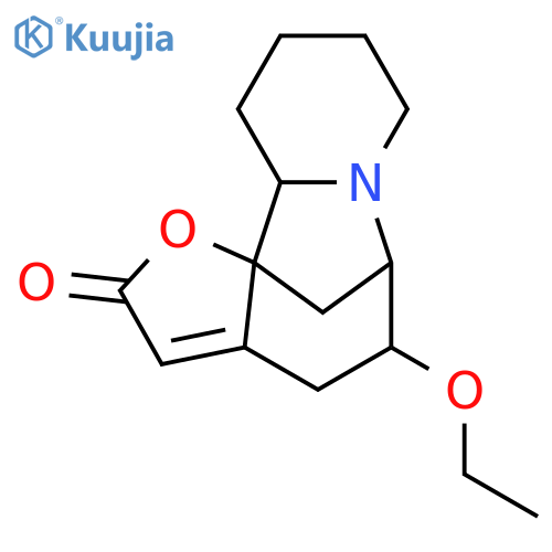 Allosecurinine; (+)-form, 14,15-Dihydro, 15β-ethoxy structure