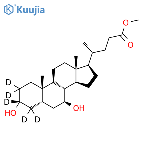 Ursodeoxycholic Acid-d5 Methyl Ester structure