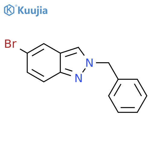 2-benzyl-5-bromo-indazole structure