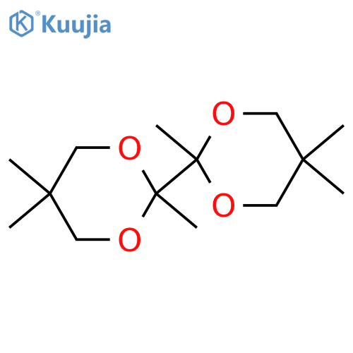 2,2'-Bi-1,3-dioxane,2,2',5,5,5',5'-hexamethyl- structure