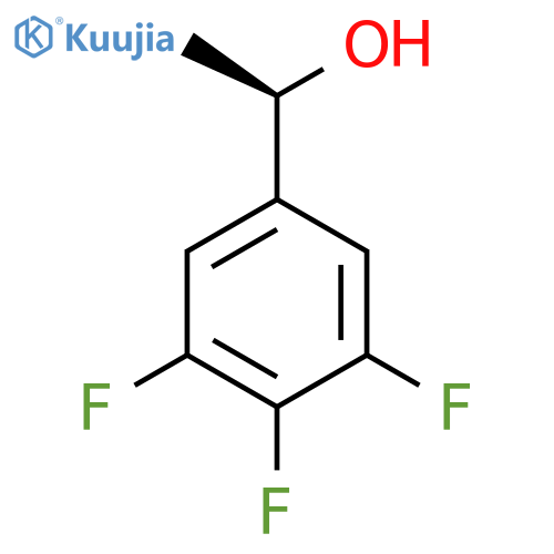 (1R)-1-(3,4,5-trifluorophenyl)ethan-1-ol structure