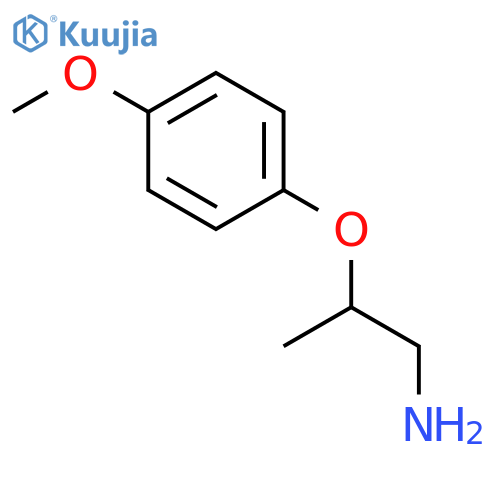 2-(4-Methoxyphenoxy)propylamine structure