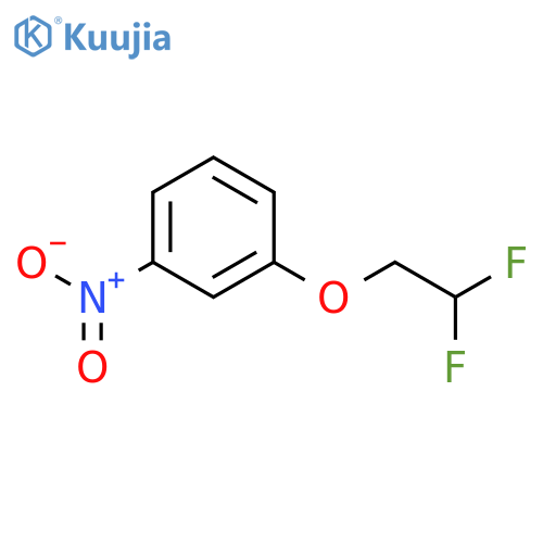 1-(2,2-Difluoroethoxy)-3-nitrobenzene structure