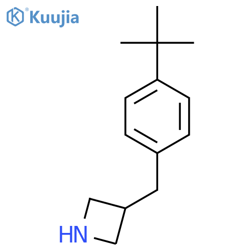 3-(4-tert-butylphenyl)methylazetidine structure