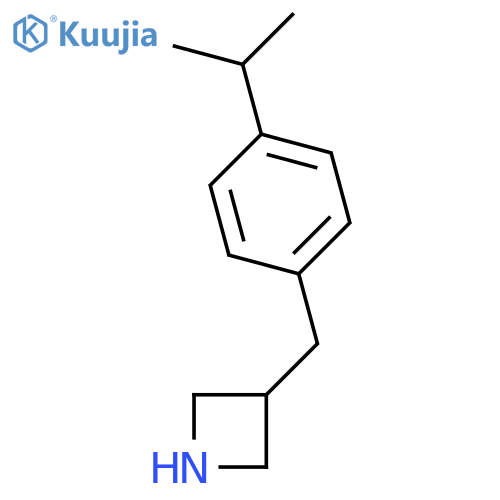 3-(4-Isopropylphenyl)methylazetidine structure