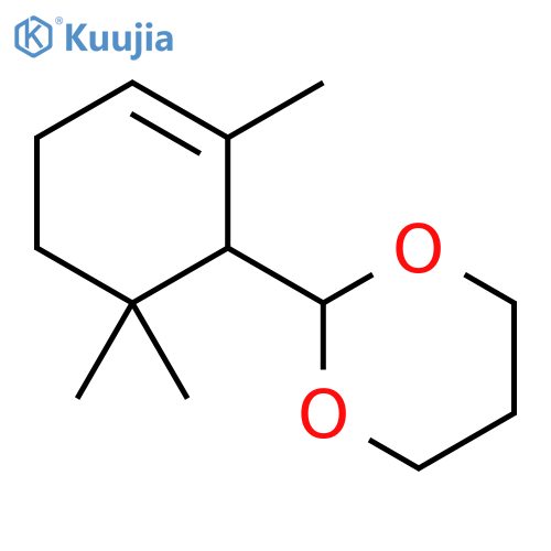 1,3-Dioxane, 2-(2,6,6-trimethyl-2-cyclohexen-1-yl)- structure