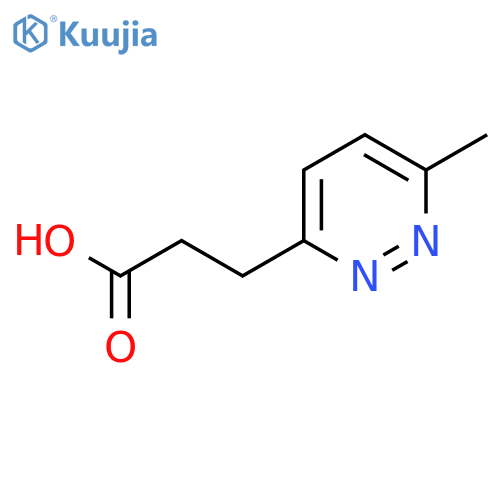 3-(6-Methylpyridazin-3-yl)propanoic acid structure