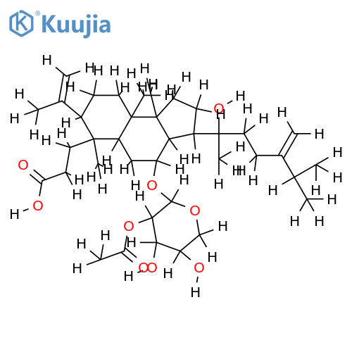 alnustic acid 12-O-(2'-O-acetyl)-beta-D-xylopyranoside structure
