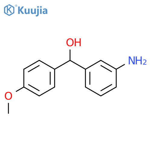 (3-Amino-phenyl)-(4-methoxy-phenyl)-methanol structure