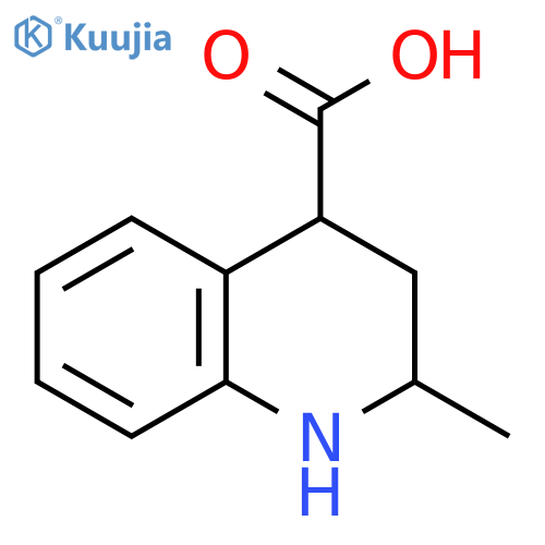 2-Methyl-1,2,3,4-tetrahydroquinoline-4-carboxylic acid structure