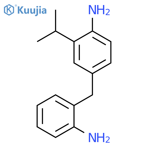 Benzenamine,4-[(2-aminophenyl)methyl]-2-(1-methylethyl)- structure