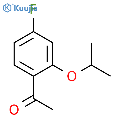 1-(4-Fluoro-2-isopropoxycyclohexyl)ethanone structure