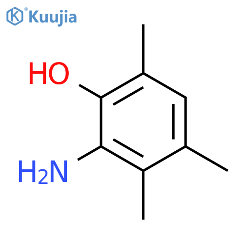 2-amino-3,4,6-trimethylphenol structure