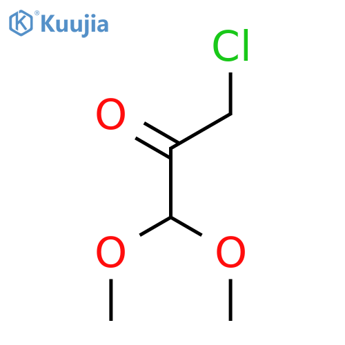 2-Propanone,3-chloro-1,1-dimethoxy- structure