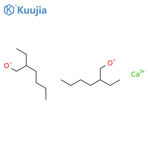 1-Hexanol, 2-ethyl-,calcium salt (2:1) structure