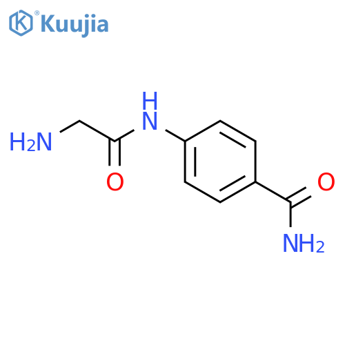 4-(glycylamino)benzamide structure