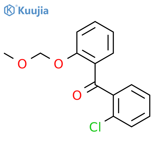 (2-Chlorophenyl)2-(methoxymethoxy)phenylmethanone structure
