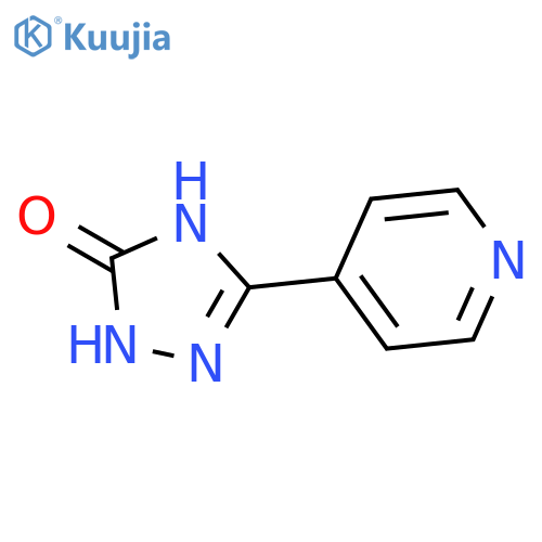 5-pyridin-4-yl-2,4-dihydro-1,2,4triazol-3-one structure