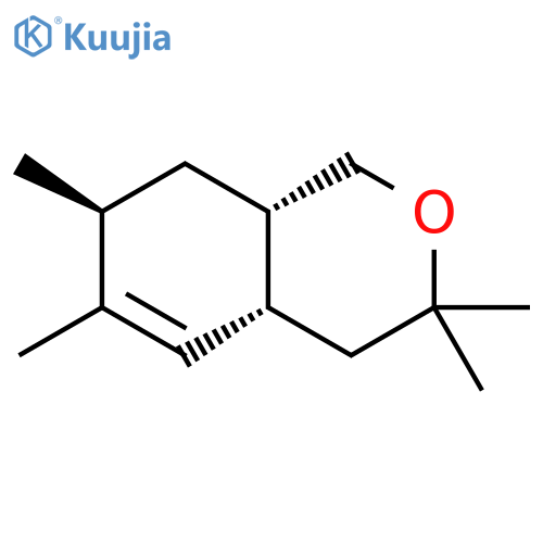 1H-2-Benzopyran,3,4,4a,7,8,8a-hexahydro-3,3,6,7-tetramethyl-, (4aa,7a,8aa)- (9CI) structure