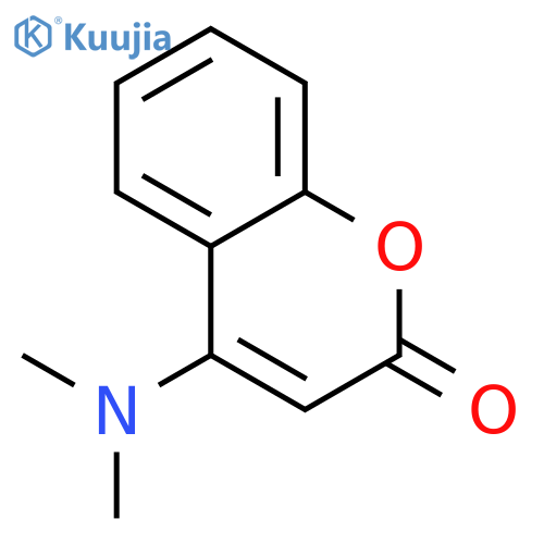 2H-1-Benzopyran-2-one, 4-(dimethylamino)- structure