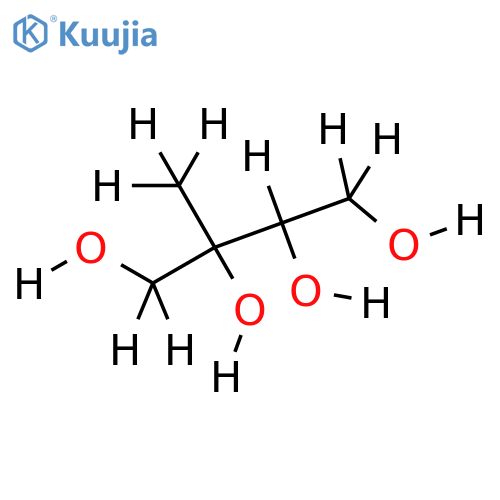 (+)-2C-methylerythritol structure