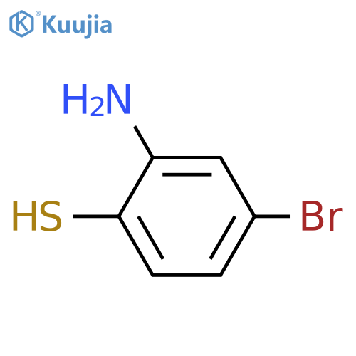 2-amino-4-bromobenzene-1-thiol structure