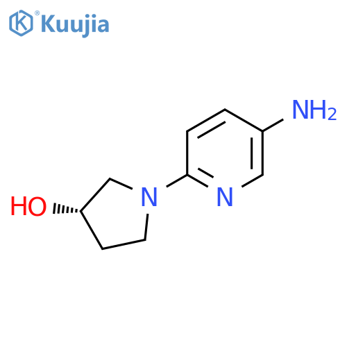 (S)-1-(5-Aminopyridin-2-yl)pyrrolidin-3-ol structure