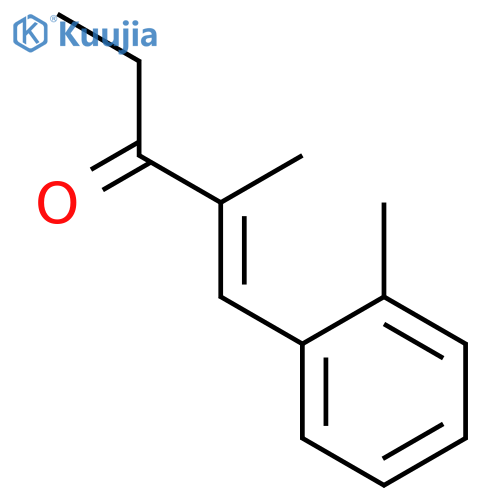 1-Penten-3-one,2-methyl-1-(2-methylphenyl)- structure