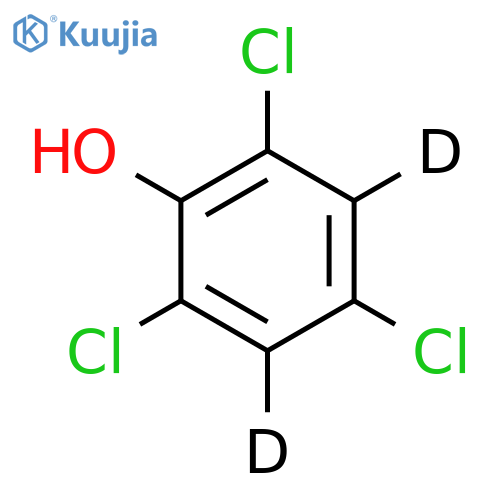 2,4,6-Trichlorophen-3,5-d2-ol structure