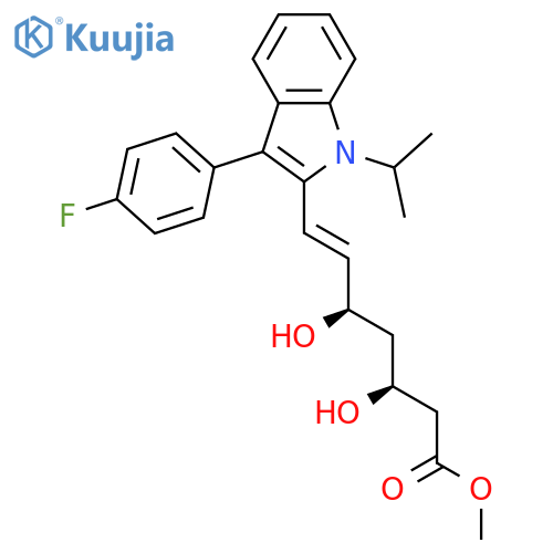 Fluvastatin Methyl Ester structure