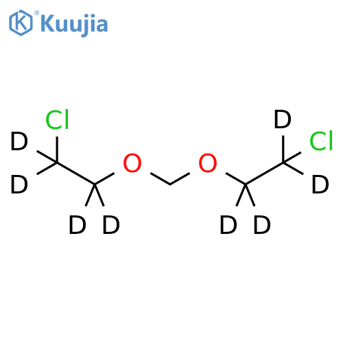 bis(2-Chloroethoxy)-d8-methane structure