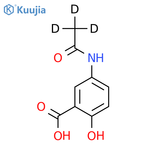 N-Acetyl mesalazine-d structure