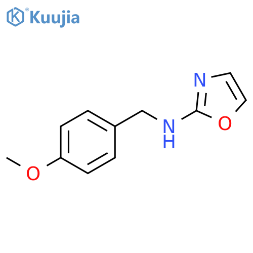 2-Oxazolamine, N-[(4-methoxyphenyl)methyl]- structure