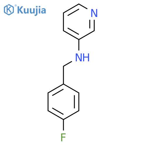 N-(4-FLUOROBENZYL)PYRIDIN-3-AMINE structure