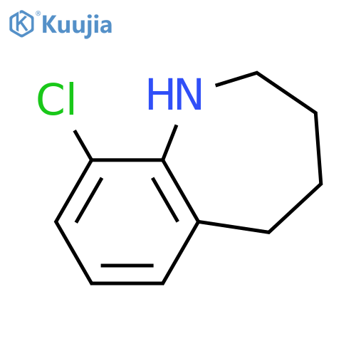 9-Chloro-2,3,4,5-tetrahydro-1H-benzo[b]azepine structure