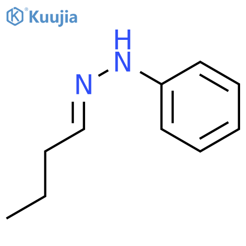 butyraldehyde, phenylhydrazone structure