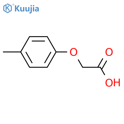 2-(4-methylphenoxy)acetic acid structure
