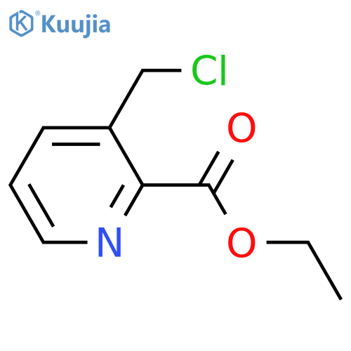 3-Chloromethyl-pyridine-2-carboxylic acid ethyl ester structure