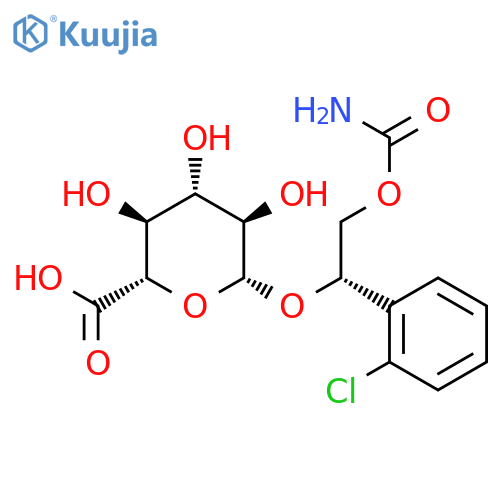 (S)-Carisbamate β-D-O-Glucuronide structure
