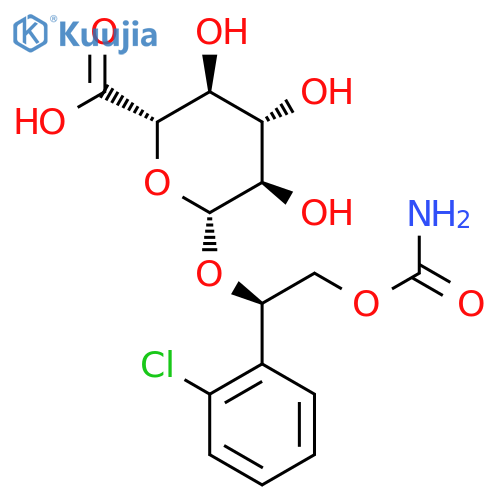 (R)-Carisbamate β-D-O-Glucuronide structure