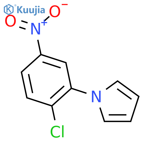 1-(2-Chloro-5-nitrophenyl)-1h-pyrrole structure