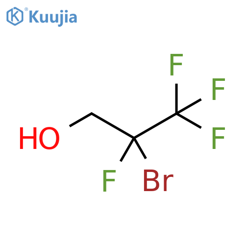 1-Propanol, 2-bromo-2,3,3,3-tetrafluoro- structure