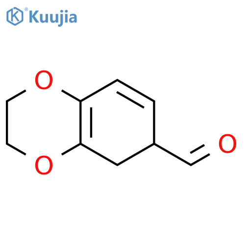 1,4-Benzodioxin-6-carboxaldehyde, 2,3,5,6-tetrahydro- structure