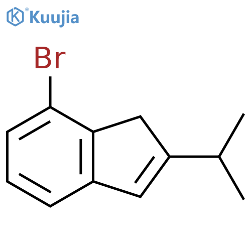 7-Bromo-2-isopropyl-1H-indene structure