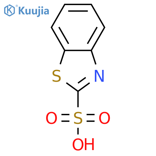 1,3-benzothiazole-2-sulfonic acid structure