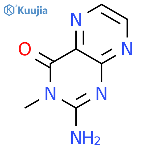 2-amino-3-methyl-4(3H)-Pteridinone structure