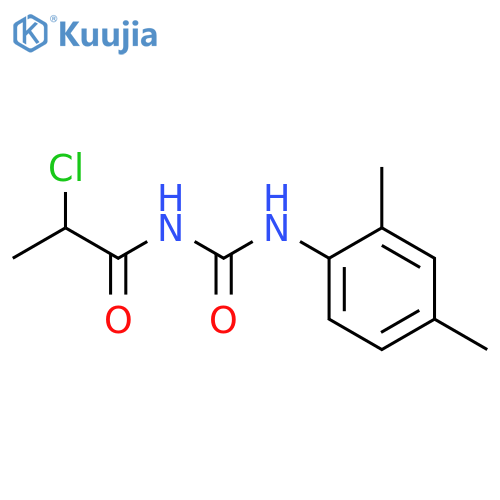 3-(2-Chloropropanoyl)-1-(2,4-dimethylphenyl)urea structure