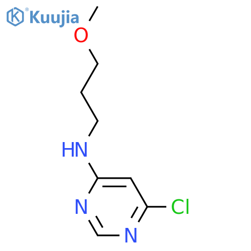 6-Chloro-N-(3-methoxypropyl)pyrimidin-4-amine structure