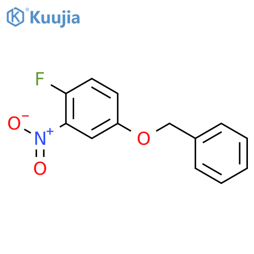 4-(Benzyloxy)-1-fluoro-2-nitrobenzene structure